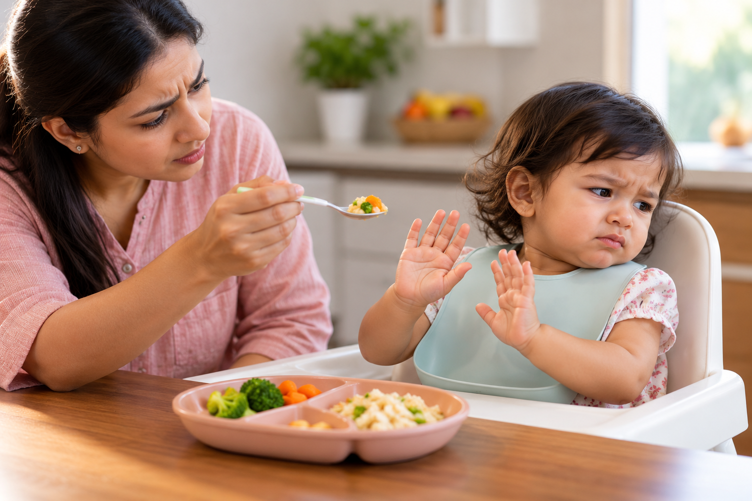 Toddler-Refuses-a-Bite-at-Dinner