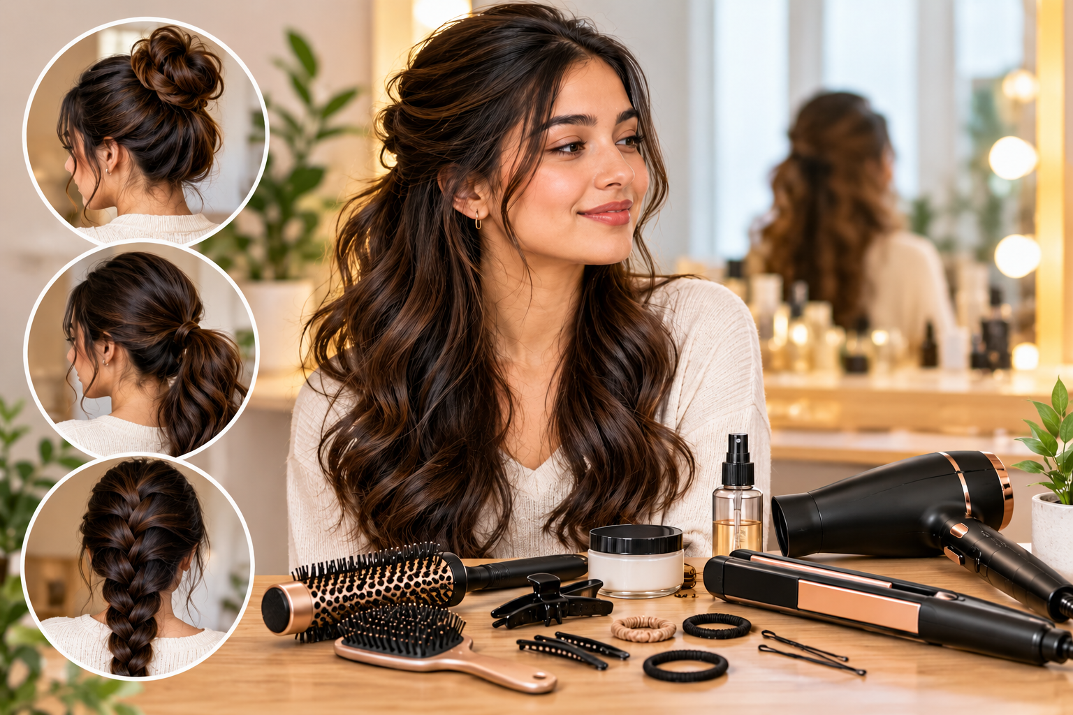 Warm-Vanity-Hairstyling-Showcase