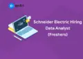 schneider electric hiring data analyst