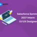 salesforce summer ui/ux designer intern