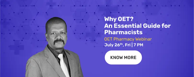 Why OET? An essential guide for Pharmacists- Webinar