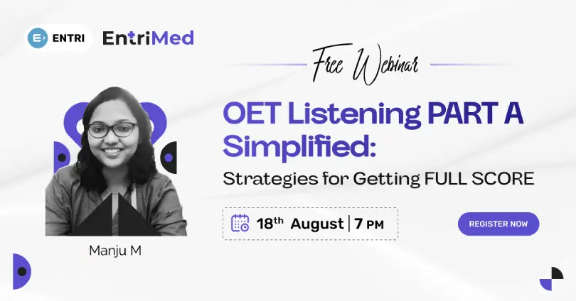 Strategies for Getting Full Score in OET Listening – Free Webinar